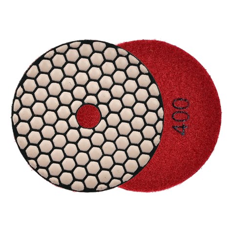 Tarcza polerska do szlifowania gresu na sucho 100mm GR400 (5/25/250)