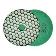 Diamond dry polishing pad 100mm G800