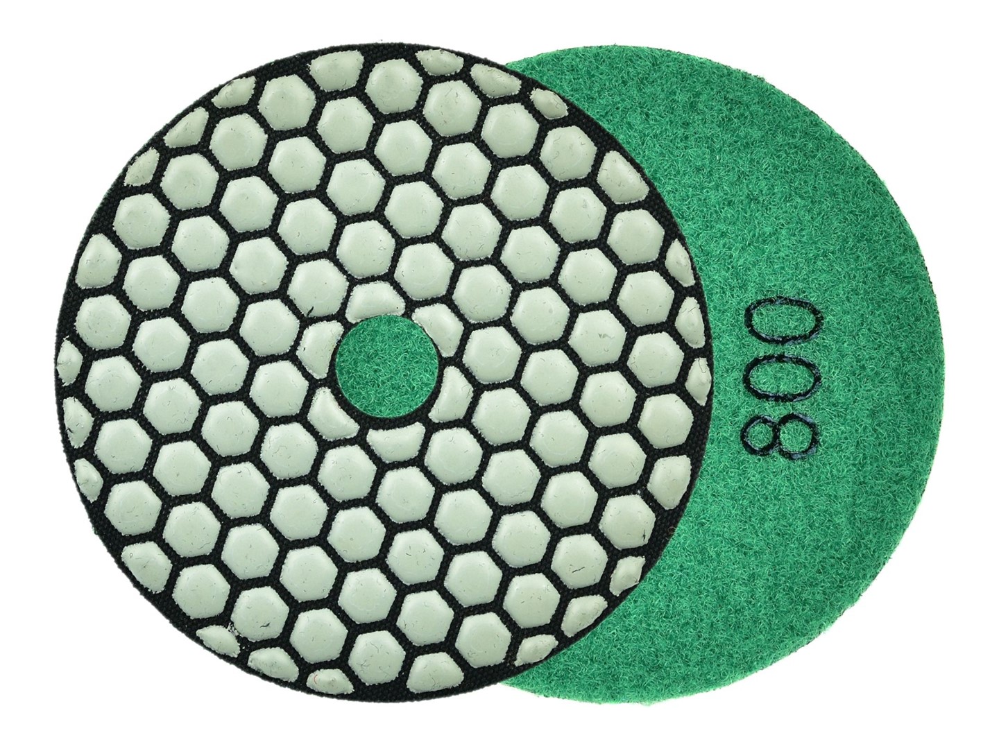 Diamond dry polishing pad 100mm G800