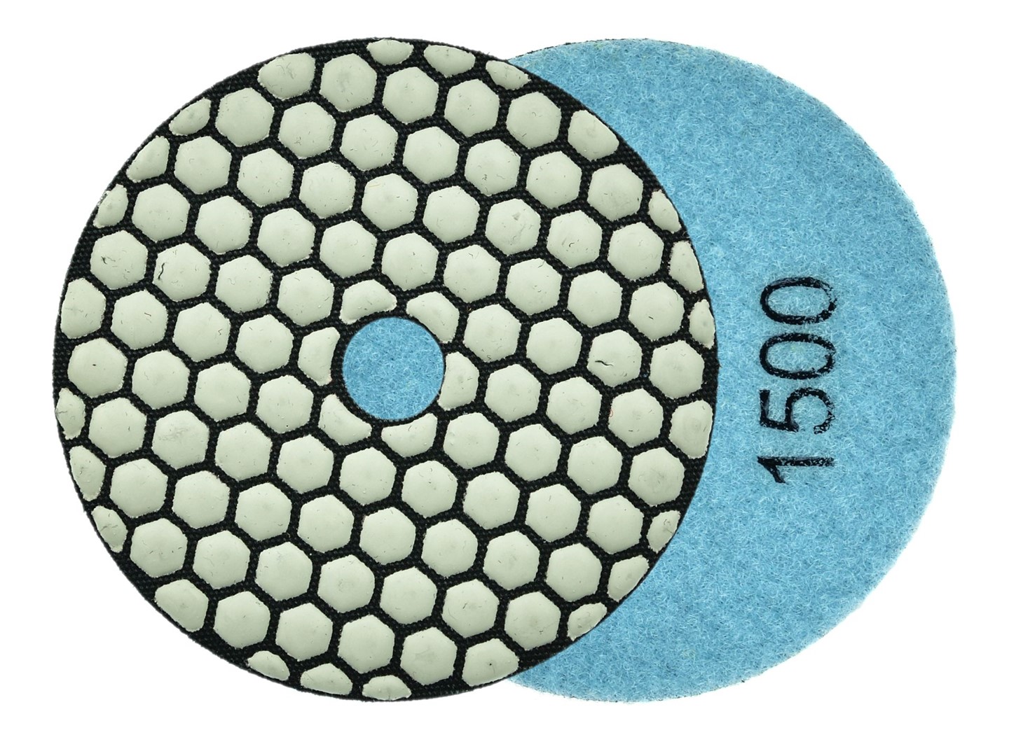 Diamond dry polishing pad 100mm G1500