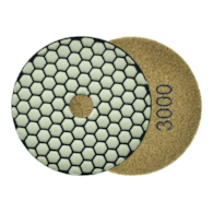 Diamond dry polishing pad 100mm G3000