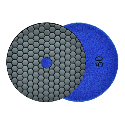 Diamond dry polishing pad 125mm G50