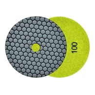 Diamond dry polishing pad 125mm G100