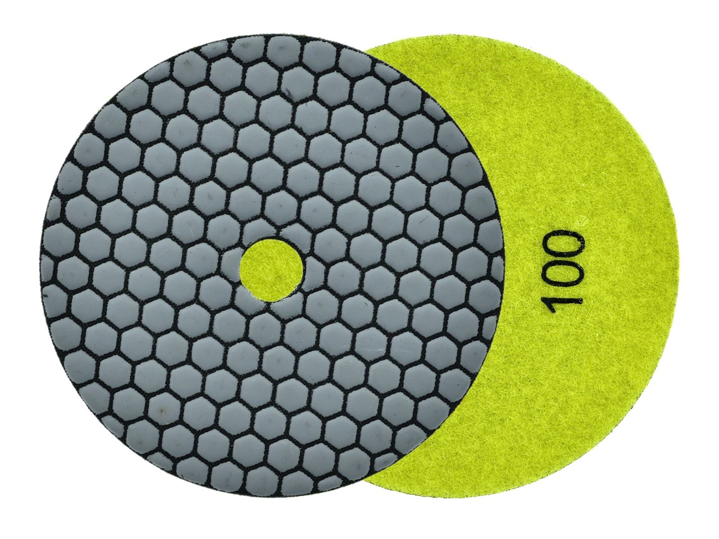 Diamond dry polishing pad 125mm G100