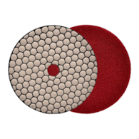 Diamond dry polishing pad 125mm G400