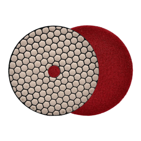 Diamond dry polishing pad 125mm G400