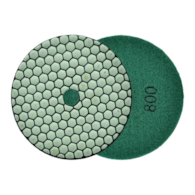 Diamond dry polishing pad 125mm G800