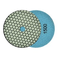 Diamond dry polishing pad 125mm G1500