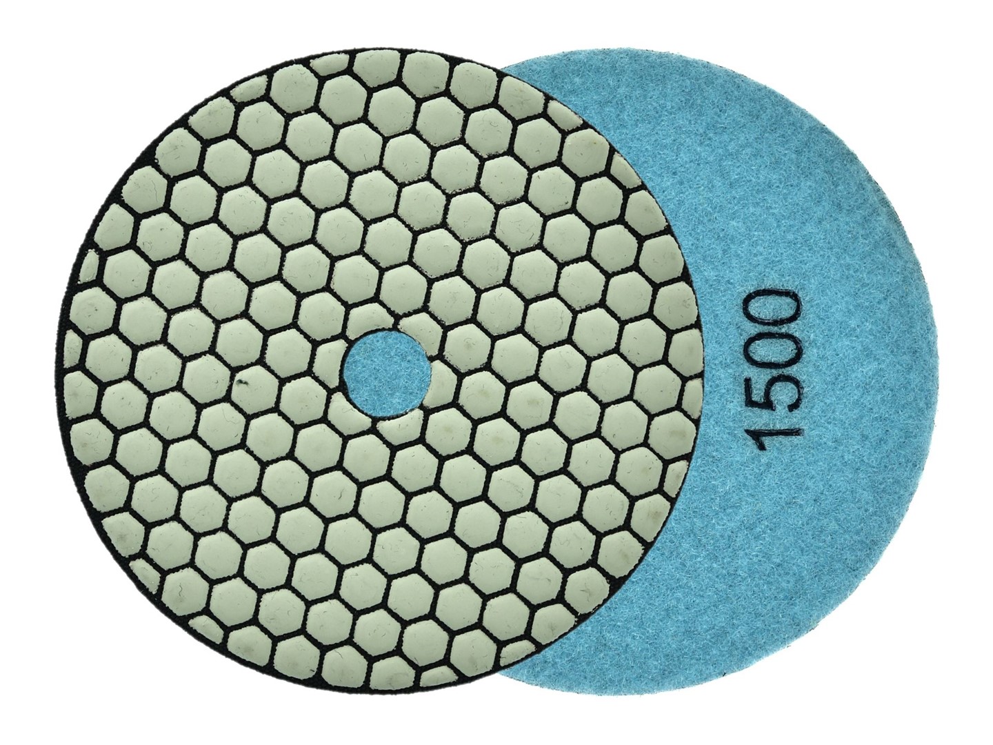 Diamond dry polishing pad 125mm G1500