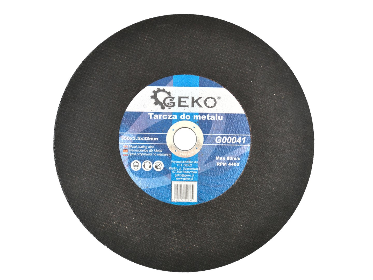 Metal Cutting Disc 350x3.5x32mm GEKO