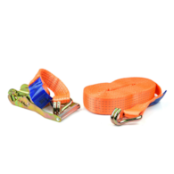 Ratchet Tie Down Strap with J Hooks 16m/5T/50mm