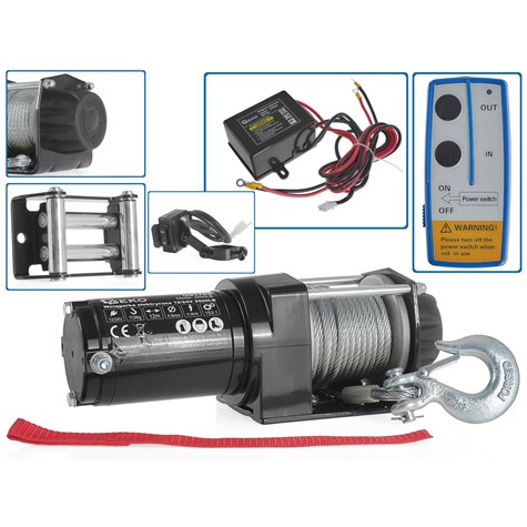 Electric winch 12V 2500LB