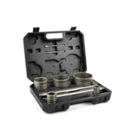 9pcs SDS hole saw, blow case