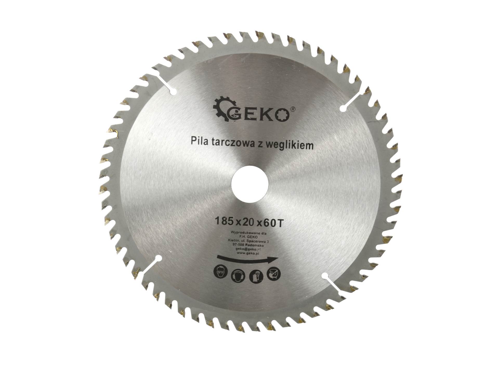 TCT Circular saw blade for wood 185x20x60T