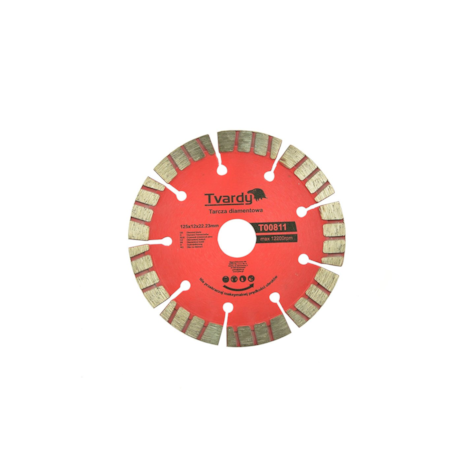 Diamond blade segmented 125x12mm