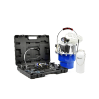Air brake oil change tool