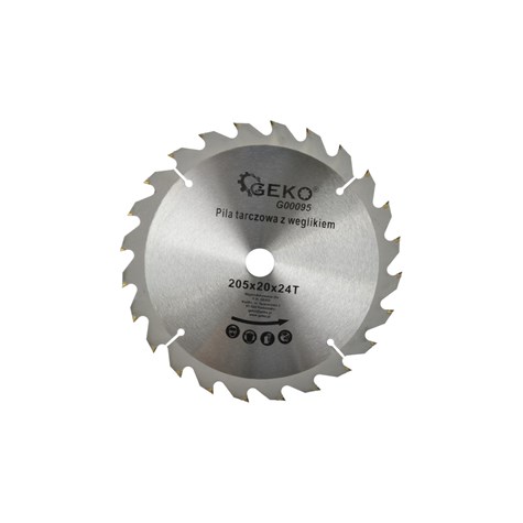 TCT circular saw blade for wood 205x20x24T