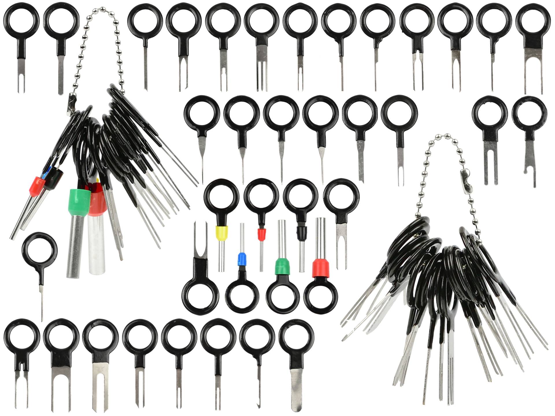 Set for removing pins 38 pcs. - removers