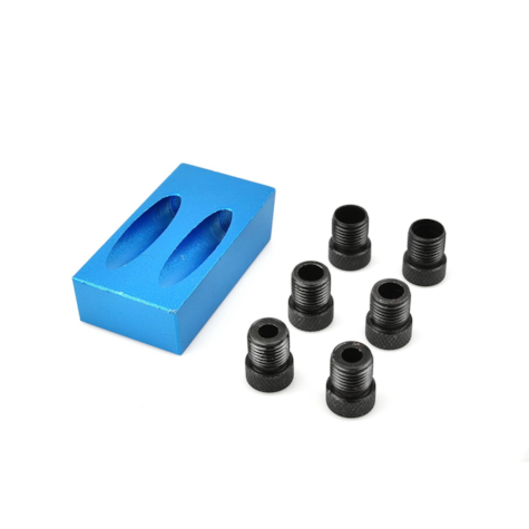 Device for hidden connections with screws