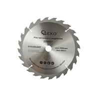 TCT circular saw blade for wood 210x20x24T