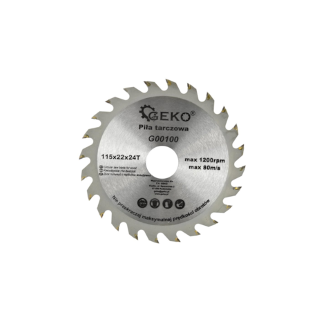 TCT circular saw blade for wood 115x22x24T