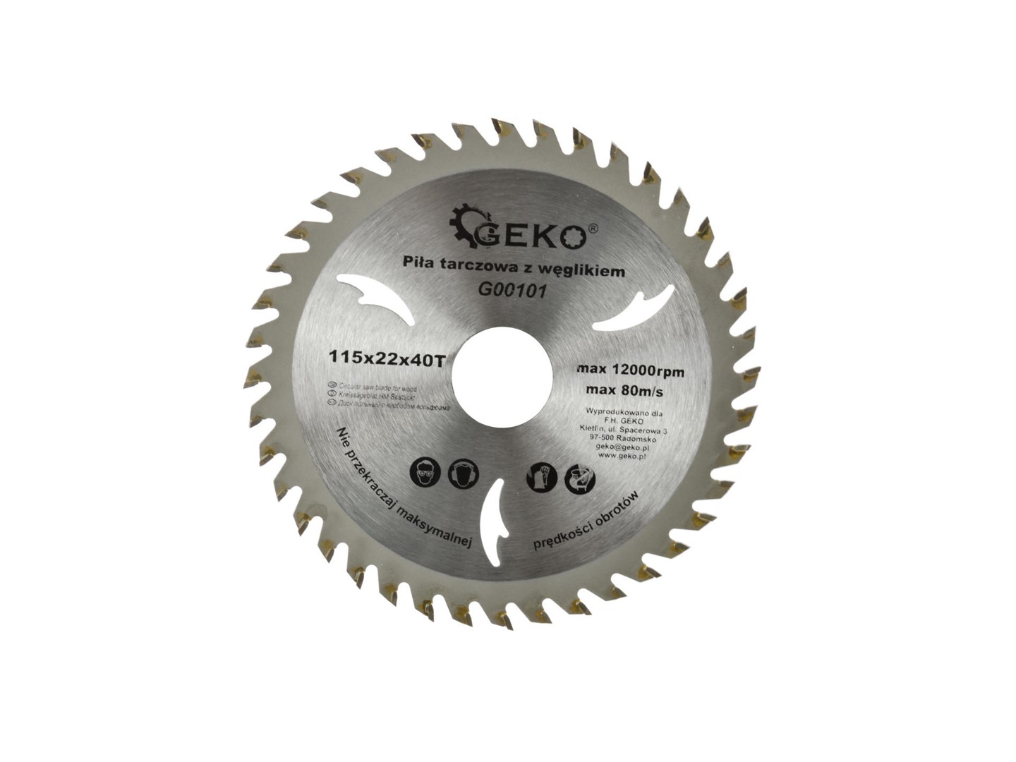 Circular saw blade  115x 22,2x 40T