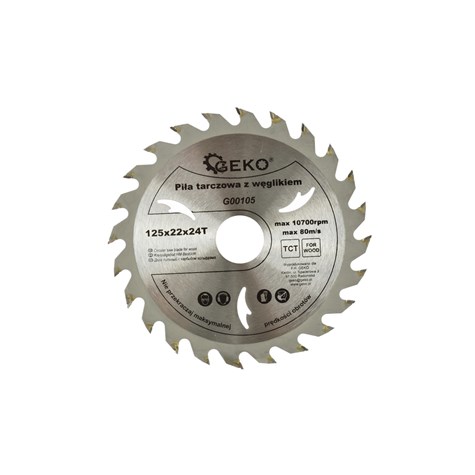 TCT circular saw blade for wood 125x22x24T