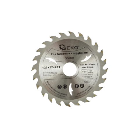 TCT circular saw blade for wood 125x22x24T