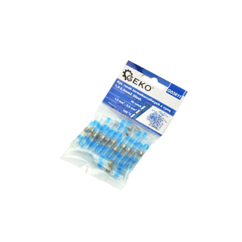 Złączki rurki koszulki termokurczliwe z cyną 1,5-2,5mm2 30szt. (500)