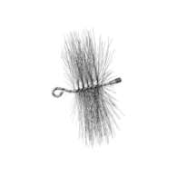 Round Wire Chimney Brush 250mm