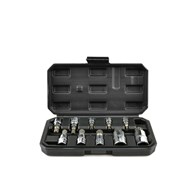 10pcs spline socket set 1/4-1/2 