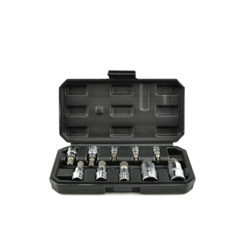 Zestaw nasadek spline 1/4 3/8 1/2  M4-M18 10el. (20)