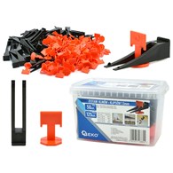 Tile Leveling System Tools - 50 wedges + 125 clips 1,5mm (1/27/432)