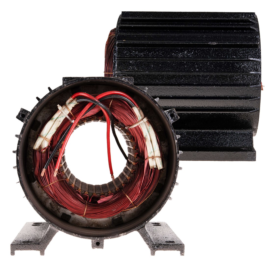 Stator with motor shell for G80362