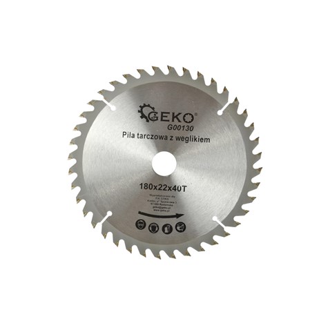 TCT circular saw blade for wood 180x22x40T