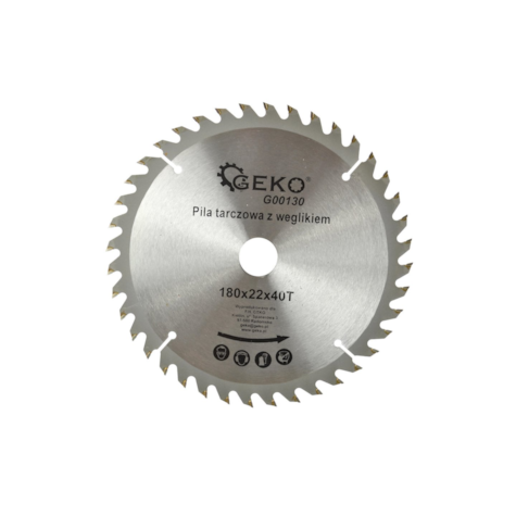 TCT circular saw blade for wood 180x22x40T