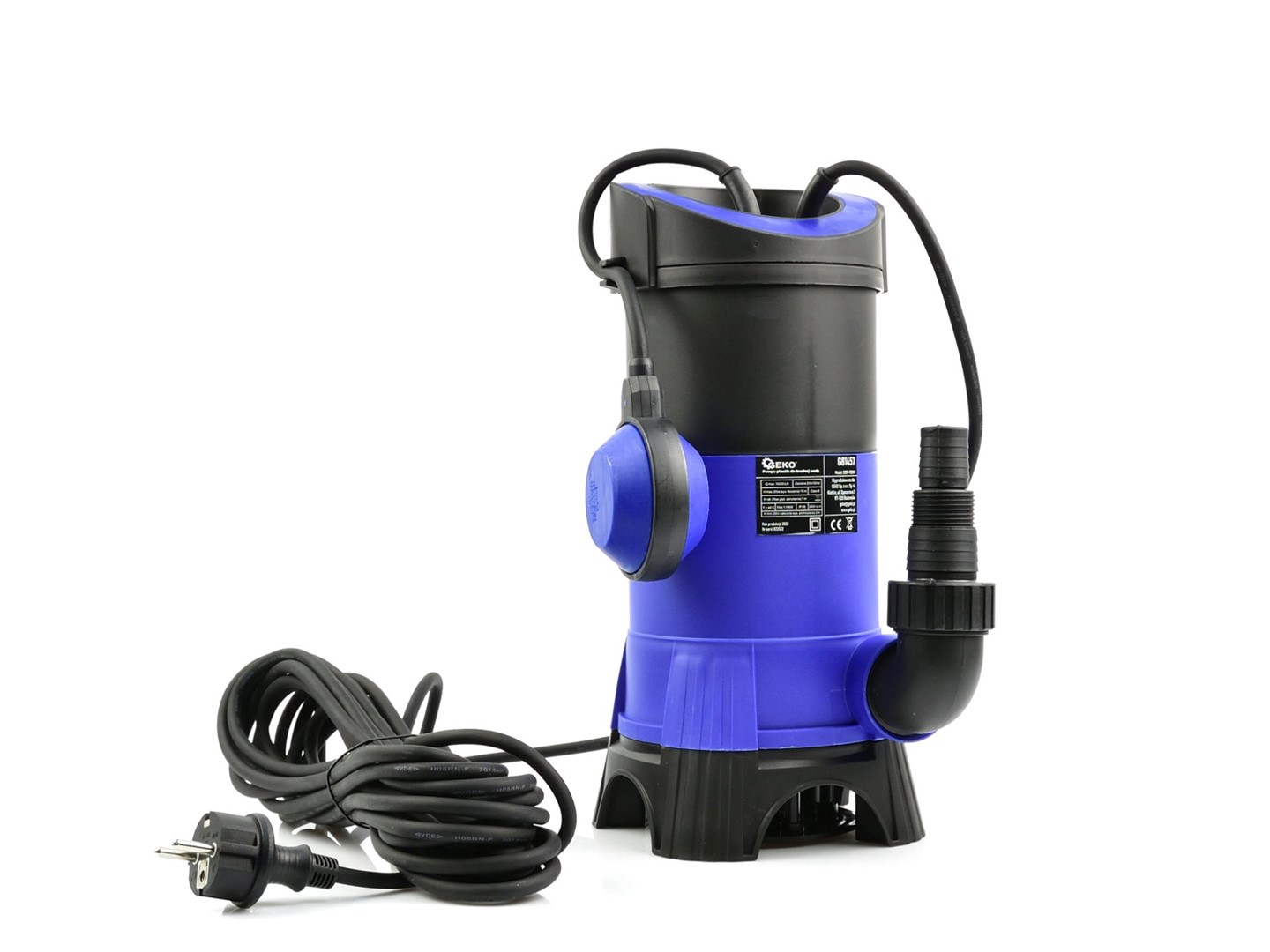 Plastic pump for dirty water 1100W