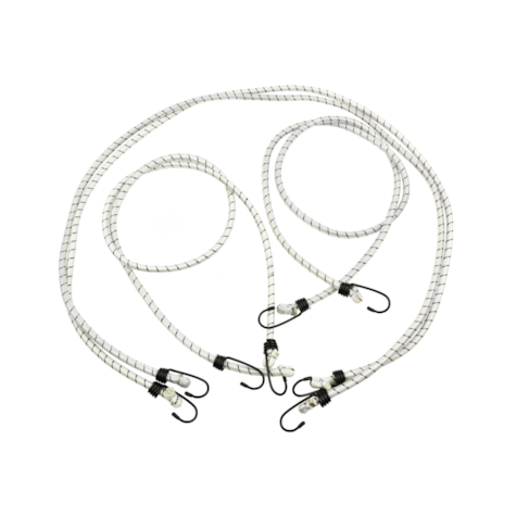 Transport Luggage Rubber Rope 1.0 x 150 cm 4PCS
