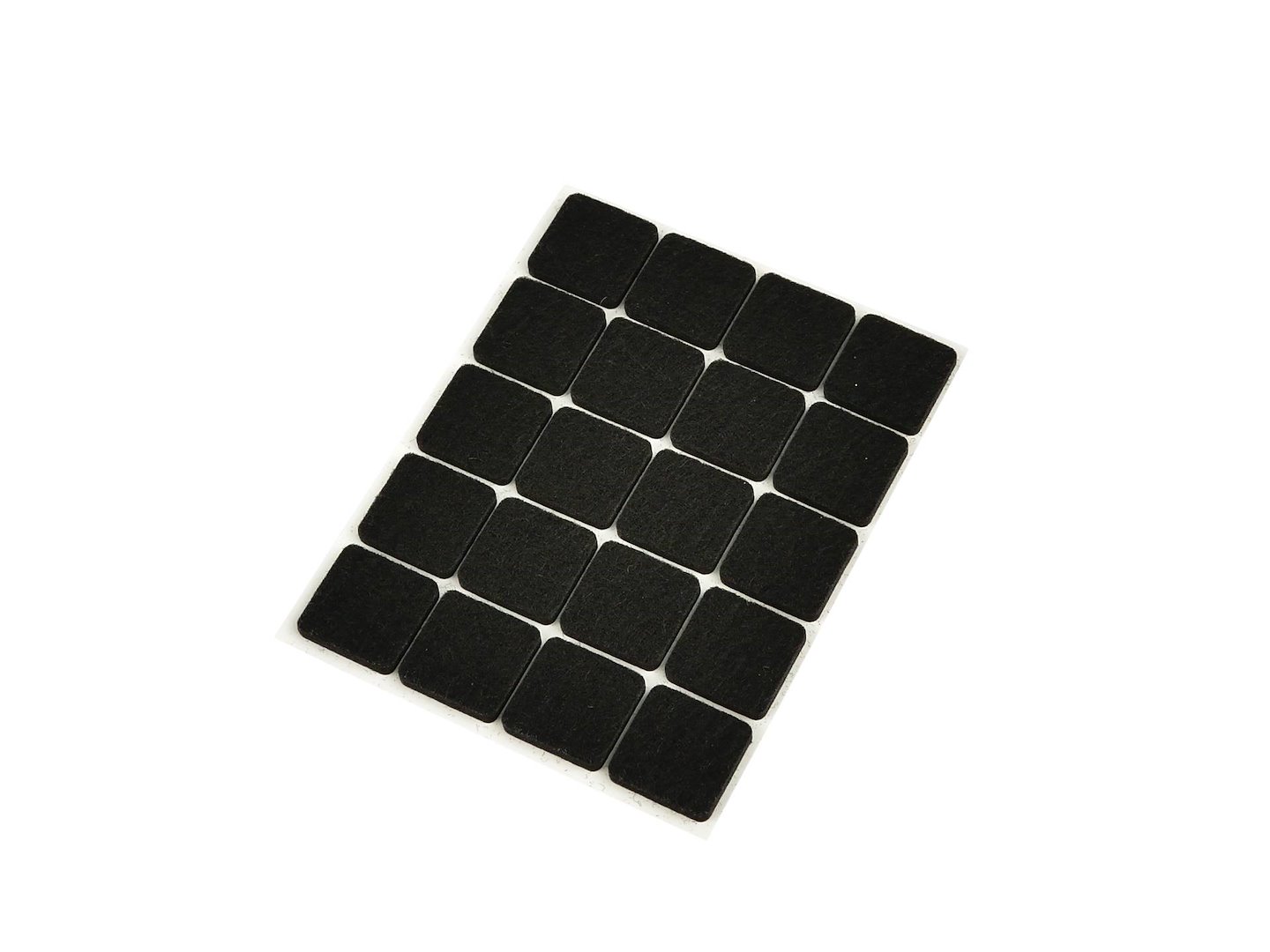Plstené podložky pod obdĺžnikový nábytok 20x20mm 20 ks (25/250)