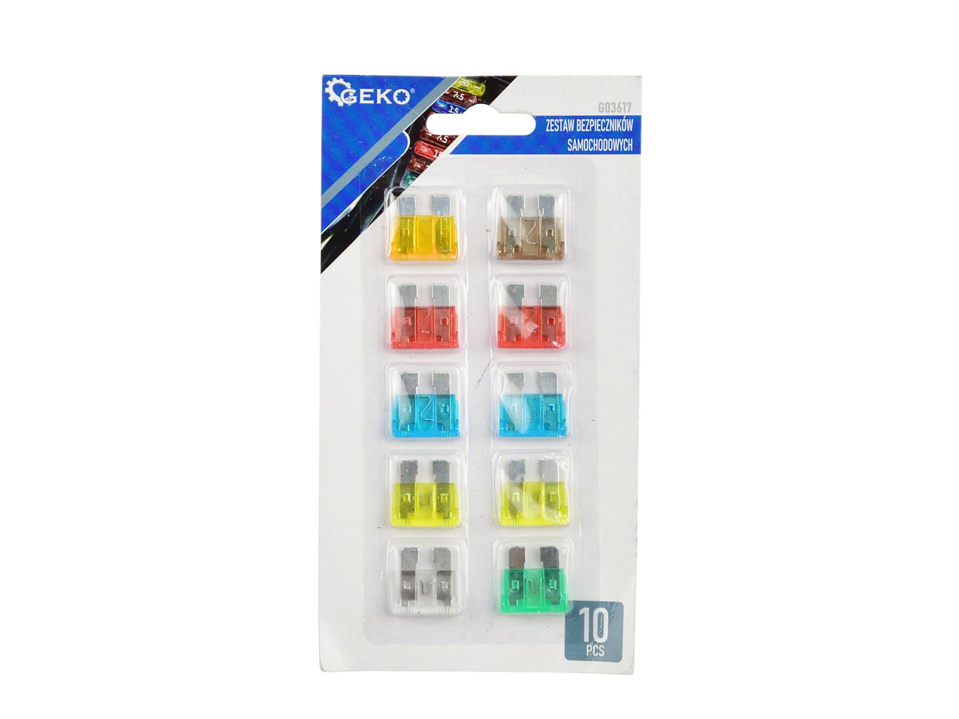 Automotive fuse set 10 pcs