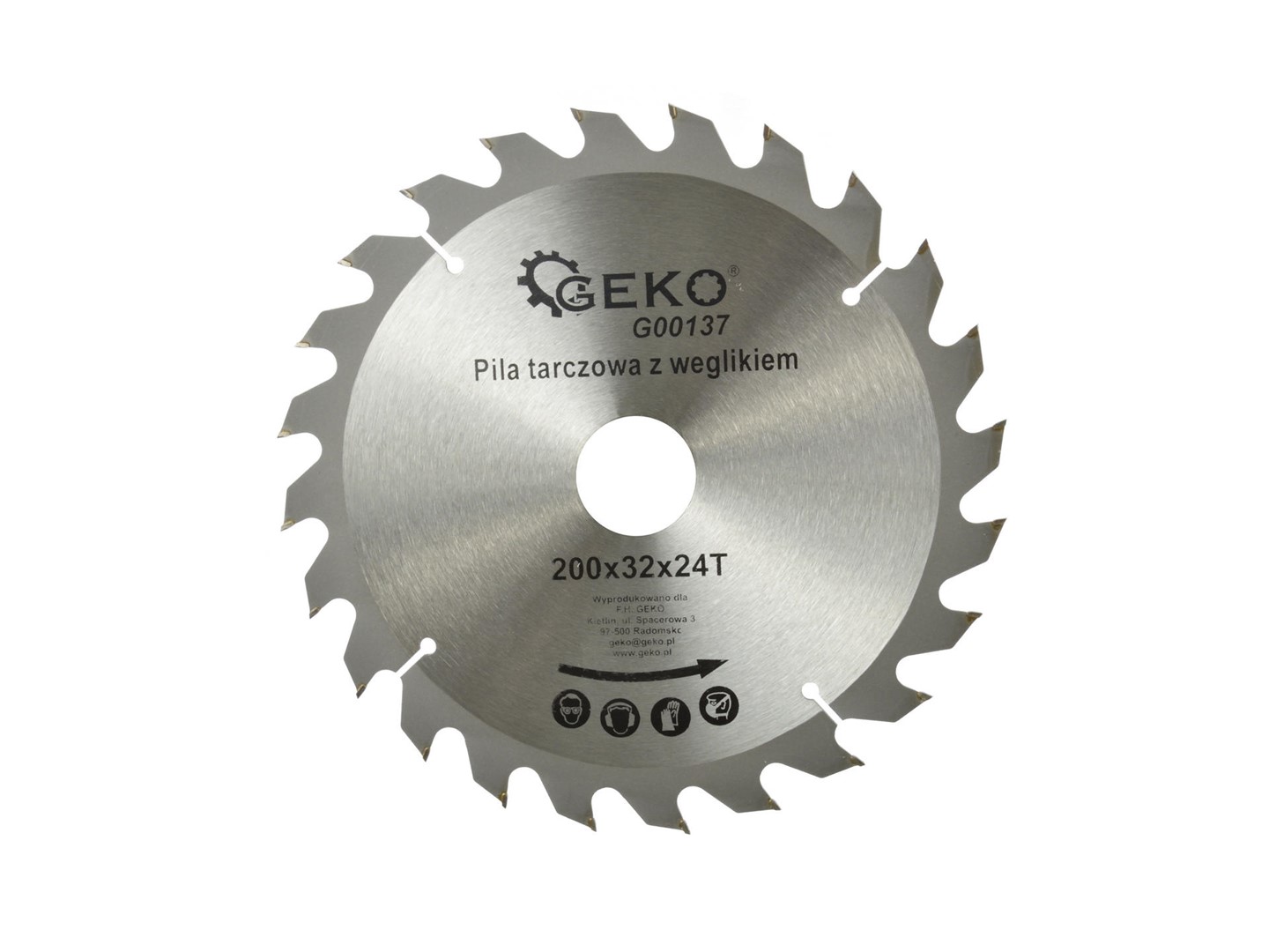 TCT circular saw blade 200x32x24T