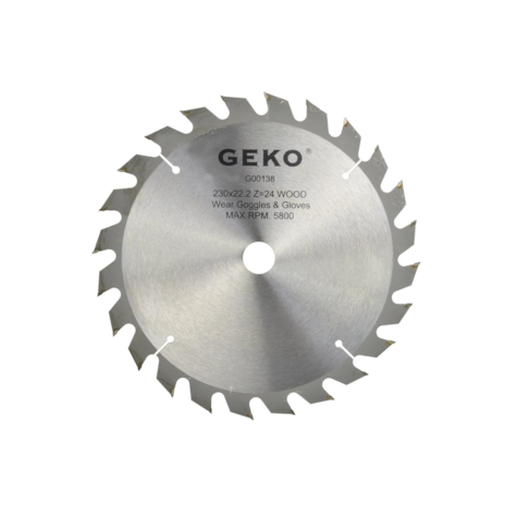 TCT circular saw blade for wood 230x22x24T