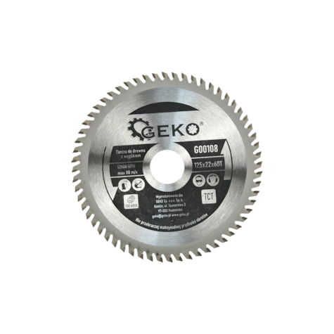 TCT circular saw blade for wood 125x22x60T