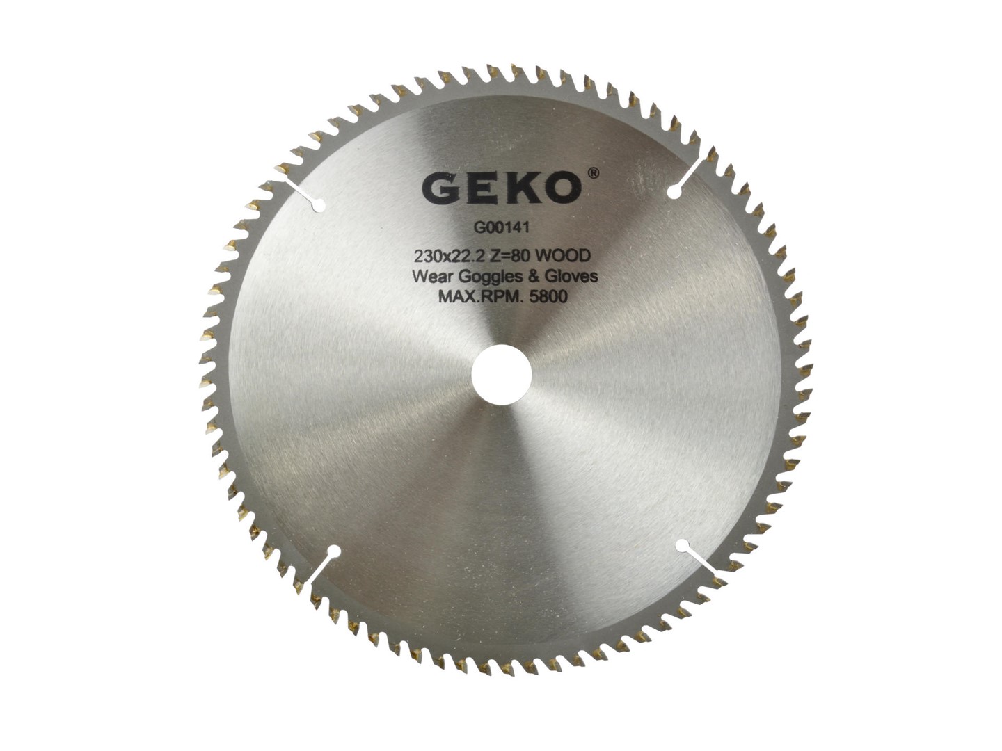 TCT circular saw blade for wood 230x22x80T