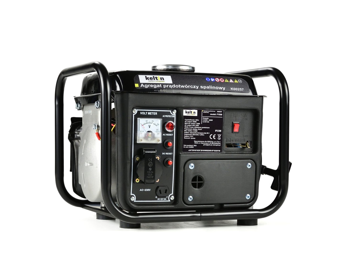 Gasoline generator 2HP 720W