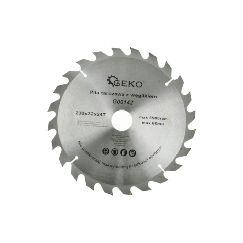 TCT circular saw blade for wood 230x32x24T