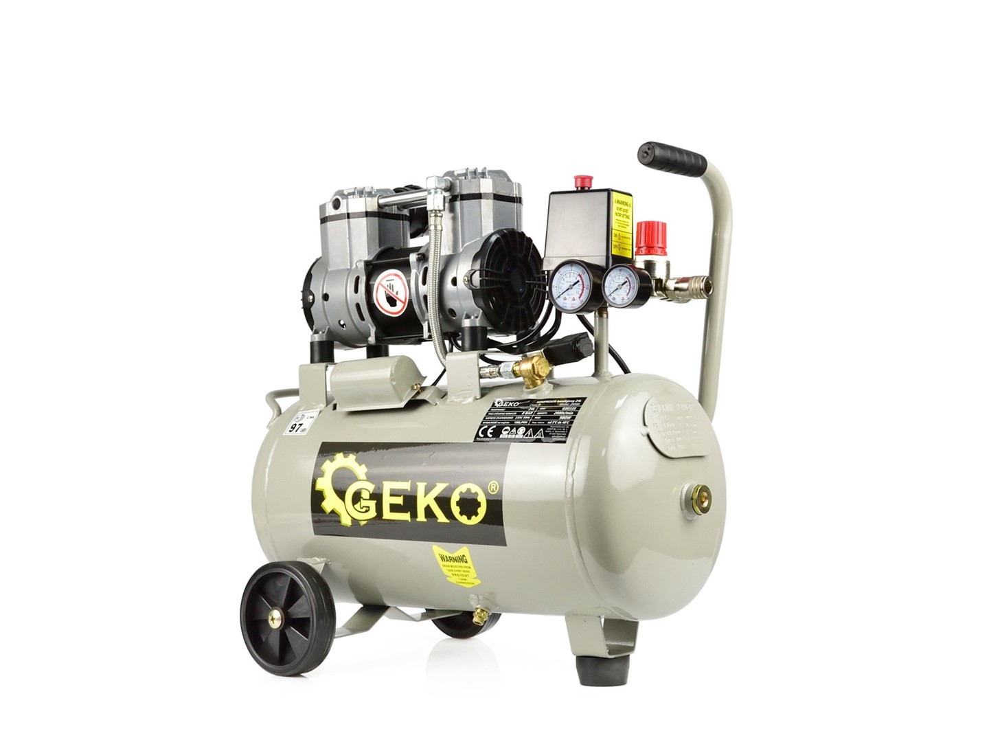 Oil-Free Air Compressor 24L 980W