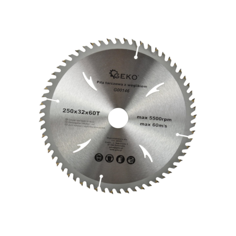 TCT circular saw blade for wood 250x32x60T
