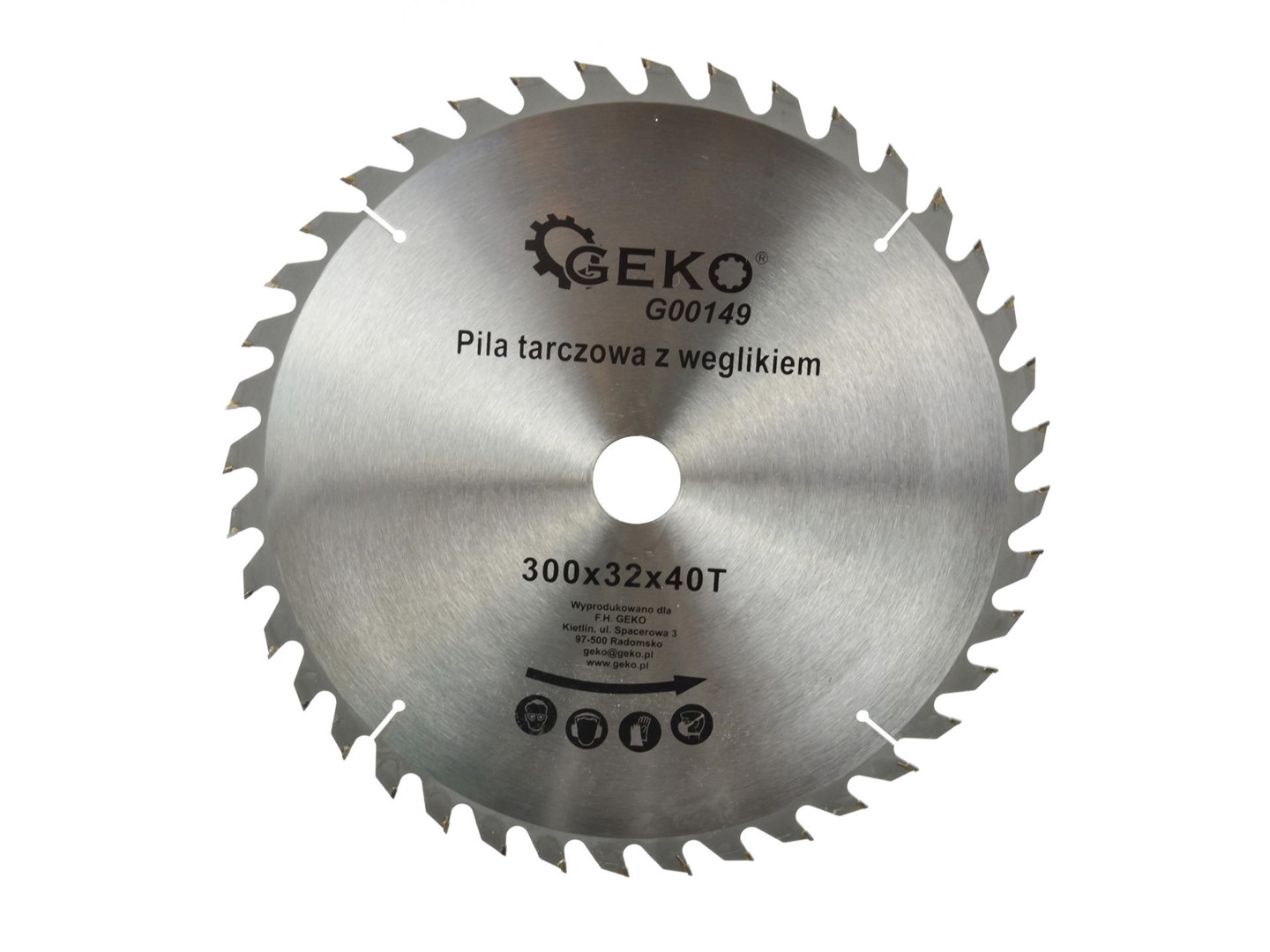 TCT circular saw blad for wood 300x32x40T