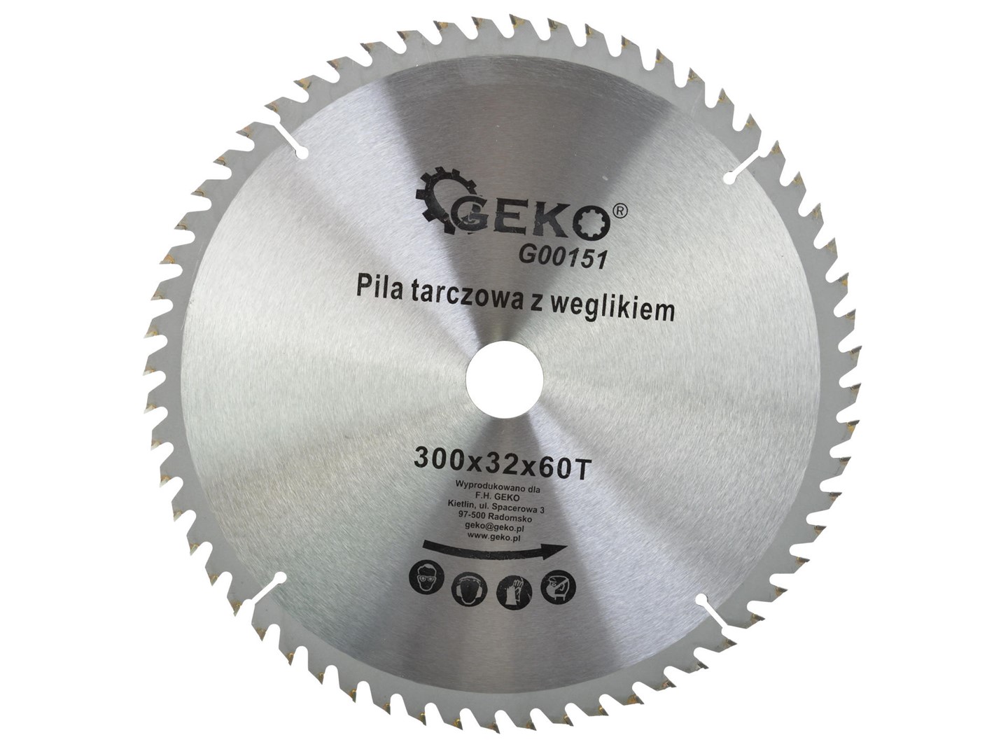 TCT circular saw blade for wood 300x32x60T